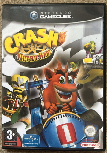 Crash nitro kart gamecube - nitro, (gamecube