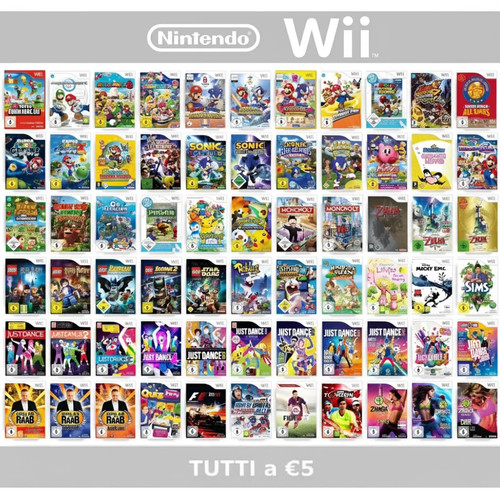 Nintendo wii gioco scelta - wii, a