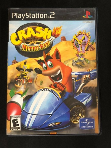 Crash nitro kart sony - kart, (sony